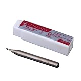 Lovoski HSS 2枚刃　YFT高速度鋼製 　エンドミル 加工用カッター 1.5mm x 6mm