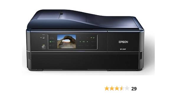 Epson Colorio インクジェットfax複合機 Ep 904f Fax オートドキュメントフィーダー 自動両面標準搭載 有線 無線lan標準対応 スマートフォンプリント対応 前面二段給紙カセット 6色染料インク エプソン インクジェットプリンタ複合機 通販 Amazon