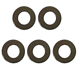 Baoblaze M4　DIN125　六角レンチ　ねじクッション　ボルトパッド　チタン合金　　スレッド　ファスナー　 5個入り　