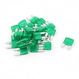 DealMuxカーミニブレードヒューズ30Aグリーンオートヒューズ25Pcs