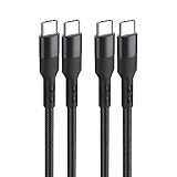 USB-C ケーブル 0.5m 2本セット Suptopwxm PD対応 60W/3A Type-C to Type-C ナイロン編み 480Mbpsデータ転送 映像出力非対応 スマートフォン タブレット ノートPC ゲーム機用