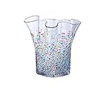 津軽びいどろ フリル 花器 【花瓶 花器 フラワーベース 花入 びいどろ ビードロ ガラス 】