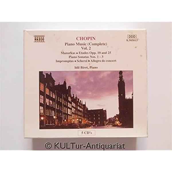 MF　　ショパン　ピアノ曲全集　CD15　輸入盤　イディル・ビレット イディル・ビレット／ショパン・エディション（15CD