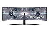サムスンC49G95TSSC オデッセイG9 Odyssey G9 49インチのゲーミング曲面ディスプレイ5k 240hz 1000R HDR1000 1MSリフティング回転G-SYNCデスクトップHD曲面スクリーンQLED量子点