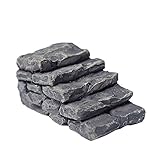 2 PCs Miniature Fairy Garden Stone Walkway Straight Stair Style Dollhouse DIY Micro Landscape Terrar