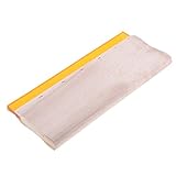 Perfk フラットシングル硬度ブレード　印刷　スキージ　ラバー　ブレード　ウッド　ハンドル　インク　スクレーパー　多種類選ぶ - 25cm 70°