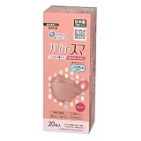 エリエール マスク ハイパーブロックマスク かお・スマ ローズ 20枚 (日本製 不織布) PM2.5対応