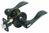 Design House 700534 Springdale 2-Way Latch Privacy Door Handle, Adjustable Backset, Oil Rubbed Bronz