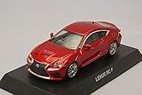 京商 1/64 レクサス RC F レッド 完成品