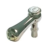 Rohl 9.21198 kc-pn c7910lcstn Georgian Eraメタルデッキレバー