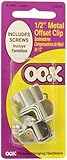 OOK 50234 3/8-Inch Offset Clip with Hardware [並行輸入品]