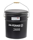 高儀 Zak-STORAGE オイルペールスツール L ブラック OS-200LB