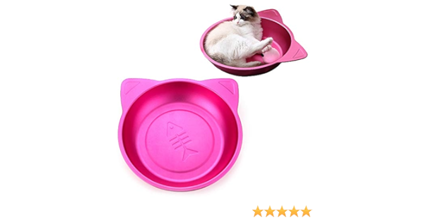 Amazon Co Jp 猫鍋 ひんやりクールベッド アルミ製 ねこ鍋 夏用 猫ベッド タライ 滑り止め付き かわいい ピンク ペット用品