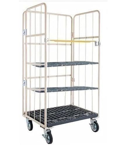 Amazon.co.jp: ロールボックス カゴ台車 MPR-3C 850W×650D×1700H (MPR 