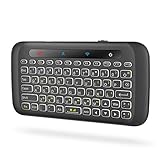 Docooler ミニキーボード 2.4GHzワイヤレスキーボード マウス一体型 トラックパッド PC/PAD/Android TV/HTPC対応
