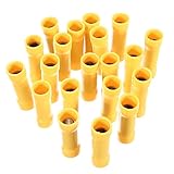 Beho-20pc絶縁ストレートワイヤーバットコネクター電気圧着端子