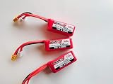 PEANUTS Li-Po バッテリー 300mah 11.1V 3s 3本セット 純正XT30Uコネクタ標準装備 リチウムポリマーバッテリー 小型飛行機、ドローン、ハンドガンなどに最適