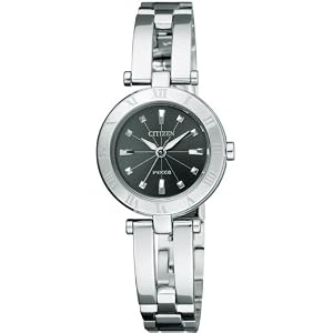 [シチズン]CITIZEN 腕時計 wicca ウィッカ Eco-Drive エコ・ドライブ ハーフバングル シンプルア…