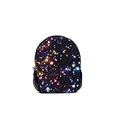 Multi Spike Backpack - Galaxy Print [並行輸入品]