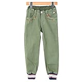 クリフメイヤー キッズ 裾リブパンツ 120 グリーン 1424016K