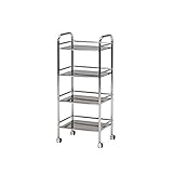 キッチンワゴン　4段ワゴン　キャスター付き　ＣＲ/ＣＲ　 ＦＪｆｊ119339922ｊｆ