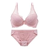 [シロハト] ソニアクラブ SONIA CLUB レース ブラジャー ショーツ セット ABCD(PI-ピンク、A75-M)