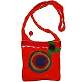 リリー&モモ(lily & momo)オレンジフルーティースパイラルショルダーバッグ,橙ハンドバッグ,パープル手提げバッグ,ギフトプレゼント,【並行輸入】