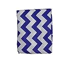 Chevron Cradle Sheet - Color: Plum, Size: 15 x 33 by BabyDoll Bedding