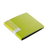 バッファロー BUFFALO CD&DVDファイルケース ブックタイプ 12枚収納 グリーン BSCD01F12GR