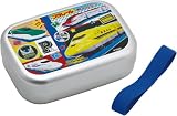 スケーター(Skater) 弁当箱 アルミ ランチボックス 子供用 370ml 保温庫対応 ランチベルト付 日本製 プラレール 26 男の子 ALB5NV-A