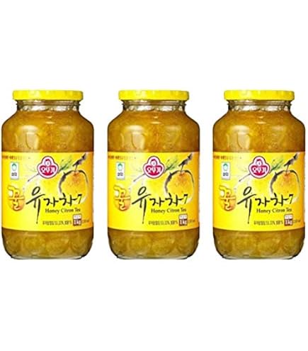 Amazon | ジーエムピー 韓国高興産 柚子茶 1kg入り×2本セット