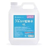 強アルカリ電解水 pH12.5以上 詰替4L SHIBUYA CLEAN 除菌・洗浄・消臭 ノズル付【原液使用】