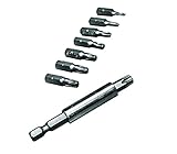 Century Drill and Tool 68017 Premium S2 Steel Security Star Insert Screwdriving Bit Set, 7 Piece [並行