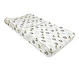 Just Born Adventure Changing Pad Cover, White/Navy/Orange by Just Born [並行輸入品]