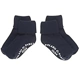 Polarn O Pyret 2 - Pack Best基本的なアンチスリップソックス(ベビー) カラー: ブルー