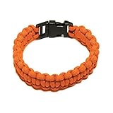 ウェリントンCordage npcb550tsサバイバルブレスレット、オレンジ、スモール