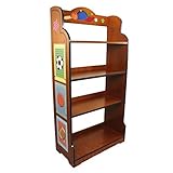 Fantasy Fields - Lil' Sports Fan Thematic Kids Wooden Bookcase with Storage | Imagination Inspiring 