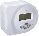 400D Series Indoor General Purpose Ultimate Plug-In 2-Outlet Timer, Grounded Plug, 15 Amp Current, 2