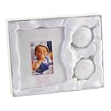Juliana Gift set - 2x3 Frame/1st Tooth/1st Curl Boxes - Pink by Miss Bo Peep