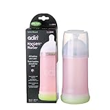 Adiri NxGen Stage 3 Nurser Fast Flow Baby Bottle, Pink, 9 Plus Months by Adiri [並行輸入品]