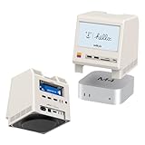 Wokyis M5 レトロデザインドックステーション（Mac mini M4対応）、5インチHDディスプレイ、10Gbps M.2 NVMe SSD対応、SD/microSDカードリーダー（4.0規格対応）、USB-Aポート×4、USB-Cポート×1（10Gbps対応）、3.5mmイヤホンジャック搭載
