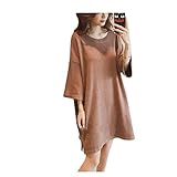 Spinas（スピナス) 産前から産後まで マタニティ おしゃれ バックレースアップ フレアスリーブ　ゆったり チュニック ワンピース 3色