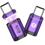 ENDLESSHINE USB C to C typeCマグネットアダプター USB4.0 40GbPSデータ転送 PD 240W 急速充電24pin 磁気OTG交換 8K 60Hz映像出力対応 ビデオ入出力 ディスプレイ タイプ C イヤホン 変換コネクター