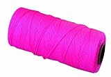 Bon 11-882 18 No.250-Feet EZC Bricklayers Braided Nylon Line, Neon Pink by Bon Tool [並行輸入品]