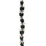 Vickerman 300 Lights Clear 9-Feet Garland End Connecting Set with Green Wire by Vickerman