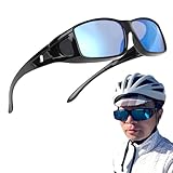 【SNS活躍中のサイクリスト推薦】 オーバーサングラス 眼鏡の上から 偏光 釣り UV400 運転