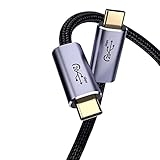 ＹＥＥＫＥＥＮ ストレート型 Type-C ケーブル 100W 5A PD対応 急速充電 USB 3.2 Gen2 20Gbps データ転送 8K/60Hz 映像出力 タイプC USB-C 充電ケーブル (1.5m)