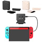 For Switch/Switch2対応 冷却ファン ハイパワー 冷却 クーラー Switch2 用 冷感 扇風機 夏用 排熱 温度表示 風量変更 スイッチドック 静音