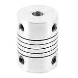 uxcell ビームカップリング モーターヘリカルシャフトカプラービーム カップリング接続エンコーダ D18L25 CNC 5mm-8mm