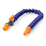 uxcell クーラントパイプホース　パイプホース　コントロールバルブ　　プラスティック製　1/4 PT　全長33.5cm